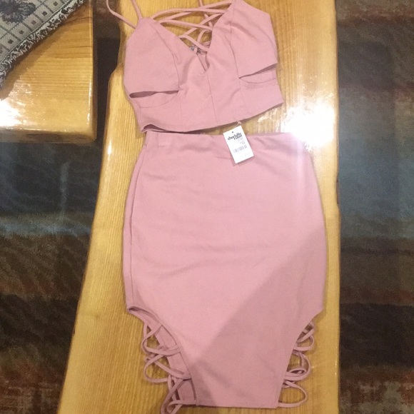 Charlotte Russe Other - Two piece outfit Charlotte Russe NWT xs